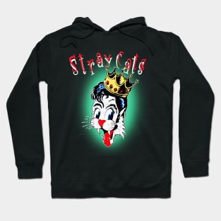 smile cat crown happy face Hoodie